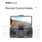 Drone - BYTELIKE Drone Aleación Aérea sin escobillas Quadcopter HD Cámara RC Toy Plane, 18 min, Negro - Imagen 8