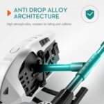 Drone - BYTELIKE Drone Aleación Aérea sin escobillas Quadcopter HD Cámara RC Toy Plane, 18 min, Negro - Imagen 9