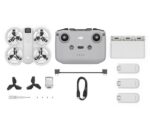 Dron - DJI Neo Fly More Combo, 3 baterías, Control remoto DJI RC-N3, 12 megapixel, Autonomía 18min, Seguimiento de objetivos por IA, Vídeo 4K, Blanco - Imagen 2