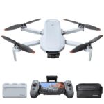 Dron - Potensic ATOM 2 (Fly More Combo), Sensor CMOS 48 MP, Vídeo 4K 30 fps, Autonomía 32 min, Rango 10 km, AI Night, GPS, Blanco
