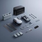 Dron - Potensic ATOM 2 (Fly More Combo), Sensor CMOS 48 MP, Vídeo 4K 30 fps, Autonomía 32 min, Rango 10 km, AI Night, GPS, Blanco - Imagen 2