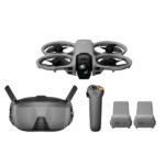 Dron - DJI Avata 360 Motion Fly More Combo , 64 MP, 23min Autonomía, Visión 360°, Vídeo HDR en 8K/60 fps, Detección Obstáculos Omnidireccional, Gris - Imagen 2