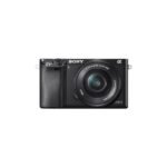Cámara digital - SONY A6000, 24,3 megapixel, Full HD 1080p, Negro