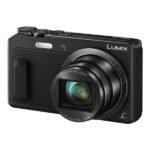 Cámara digital - PANASONIC Lumix DMC-TZ57, 16 megapixel, Full HD 1080p, Negro