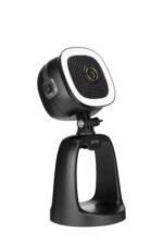 Webcam con micrófono - BY-CM6B 4K Ultra HD 25fps Anillo de Luz Angulo Amplio Micrófono Cardioide Control Ganancia BOYA, Negro - Imagen 2