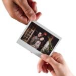 Impresora fotográfica - Fujifilm Instax Link Wide, Bluetooth, Portátil, 86 x 99 mm, 12 segundos, Gris moca - Imagen 7