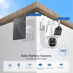 Cámara de vigilancia IP - JORTAN TECH JT-8699T, HD, Función de visión nocturna, Blanco - Imagen 3