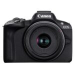 Cámara EVIL - Canon EOS R50 BK+RFS18-45/NO FF, 24.2 mp, 4K UHD, 7.5 cm, Wi-Fi, Negro - Imagen 2