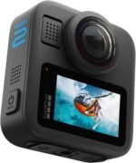 Cámara deportiva - GoPro MAX2, Vídeos 8K 360°, Fotografías 29 MP, Sumergible hasta 5m, Micrófono, Wi-Fi, Negro - Imagen 4