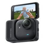 Cámara deportiva - Insta360 GO Ultra Creator Bundle, 4K, 200min Autonomía, Sensor 1/1,28" CMOS, Pantalla Táctil Abatible, IPX8, Negro - Imagen 2
