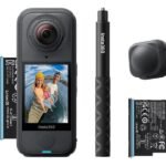 Cámara deportiva X4 Air - INSTA360, Negro