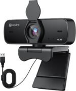 Cámara web - Cam-4K DualMic MANIKE, Negro