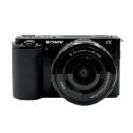 Cámara EVIL - SONY ZVE10BDI, 25 megapixel, CMOS, (3840, 2160), Negro