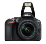 Cámara réflex - NIKON D5600 + AF-P 18-55 VR, 24,78 megapixel, CMOS, Medición, Negro - Imagen 2