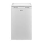 Congelador bajo encimera - SMEG FF08EW, 64 l, 82,1 cm, Inox