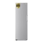 Congelador vertical - LG GFM61MBCSF, No Frost, 186 cm, 324 l, MetalFRESH™, Inverter Linear Compressor™, Inox texturizado antihuellas