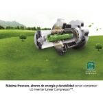 Congelador vertical - LG GFM61MBCSF, No Frost, 186 cm, 324 l, MetalFRESH™, Inverter Linear Compressor™, Inox texturizado antihuellas - Imagen 11