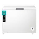 Congelador horizontal - Hisense FT386D4AWLYE, 84.7 cm, 297 l, Función Dual, Bordes suaves, Blanco