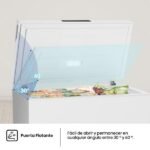 Congelador horizontal - Hisense FT386D4AWLYE, 84.7 cm, 297 l, Función Dual, Bordes suaves, Blanco - Imagen 9