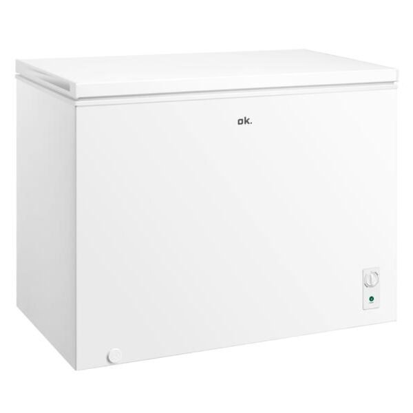 Congelador horizontal - ok. OFZ 181 E W, 293 l, 84.8 cm, Control temperatura, 4 estrellas, Blanco