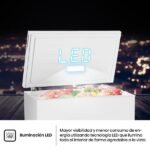 Congelador horizontal - Hisense FT247D4AWYLE, 191 l, 85.3 cm, Congelación rápida, Blanco - Imagen 10