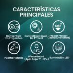 Congelador horizontal - Hisense FT247D4AWYLE, 191 l, 85.3 cm, Congelación rápida, Blanco - Imagen 4