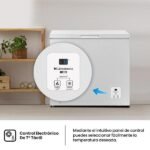 Congelador horizontal - Hisense FT247D4AWYLE, 191 l, 85.3 cm, Congelación rápida, Blanco - Imagen 6