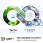 Congelador horizontal - Hisense FT125D4AWE, 95 l, 85.4 cm, Cesta interior, Blanco - Imagen 6