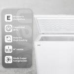 Congelador horizontal - SVAN SCH3001EDC, 287 l, 85 cm, Not available - Imagen 4