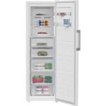 Congelador vertical - BEKO B3RFNE314W, 286 l, 186,5 cm, Blanco - Imagen 3