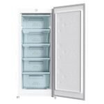 Congelador vertical - Infiniton CV-140L25WEP, 145l, 125.9 cm Altura, Cíclico, Silent Design, Libre Instalación, Blanco - Imagen 3