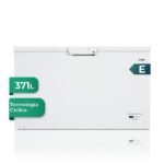 Congelador horizontal - SVAN SCH4001EDC, 371 l, 85 cm, Blanco