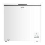 Congelador horizontal - Cecotec Bolero CoolMarket Chest 199 white E, Capacidad 199 l, Clase E, Compresor inverter plus, 83.5 cm, White