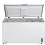 Congelador horizontal - Midea MDRC564FZE01, 418 l, Alto 82.5 cm, Cíclico, Inverter, Control Electrónico, Fast Freezing, Temperatura Ajustable, Blanco