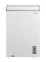 Congelador horizontal - Midea MDRC154FZE01, 99L, 85 cm Alto, Inverter, Temperatura Regulable, Fast Freezing, Blanco