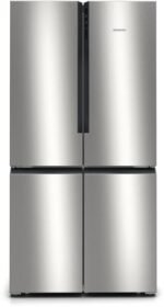 Frigorífico americano - SIEMENS KF96NVPEA, No Frost, No frost, Altura 1830 mm, Capacidad 605 l, Inox