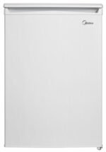 Nevera pequeña - MIDEA MDRD168FGE01, Altura 85 cm, Blanco