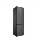Frigorífico combi - HOTPOINT HAFC9 TT43SK O3, No Frost, No Frost refrigerador, Altura 2027 mm, Capacidad 367 l, Negro - Imagen 2