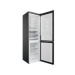 Frigorífico combi - HOTPOINT HAFC9 TT43SK O3, No Frost, No Frost refrigerador, Altura 2027 mm, Capacidad 367 l, Negro - Imagen 3