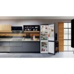 Frigorífico combi - HOTPOINT HAFC9 TT43SK O3, No Frost, No Frost refrigerador, Altura 2027 mm, Capacidad 367 l, Negro - Imagen 6
