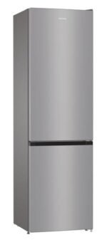 Frigorífico combi - GORENJE NRK6202ES4, No Frost, Altura 2000 mm, Capacidad 331 l, Gris
