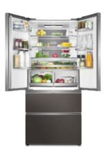 Frigorífico americano - Haier FD 83 Series 7 HB18FGSAAA, No frost, 190 cm, 539 l, Motor Inverter, Antibacterias, Inox - Imagen 4