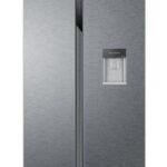 Frigorífico americano - Haier SBS 90 Series 3 HSR3918EWPG, No Frost, 177 cm, 521 l, Motor Inverter, Dispensador de agua, Inox