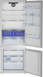 Frigorífico combi integrable - Beko BCNE400E40SN, No Frost, 194 cm, 370 l, Tecnología HarvestFresh, Sin panelar - Imagen 4