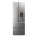 Frigorífico americano - Haier FD 70 Series 7 HFW7720EWMP, No Frost, 200.6 cm, 477 l, Daylight LED, Wi-Fi, Inox