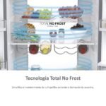 Frigorífico americano - Haier FD 70 Series 7 HFW7720EWMP, No Frost, 200.6 cm, 477 l, Daylight LED, Wi-Fi, Inox - Imagen 8