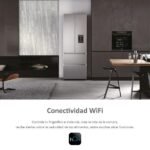 Frigorífico americano - Haier FD 70 Series 7 HFW7720EWMP, No Frost, 200.6 cm, 477 l, Daylight LED, Wi-Fi, Inox - Imagen 9