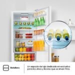 Frigorífico combi - Hisense RB440N4BWE, No Frost, 200.4 cm, 336 l, Multi-air flow, Control táctil, Blanco - Imagen 11