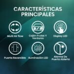 Frigorífico combi - Hisense RB390N4DWD, No Frost, 186 cm, 304 l, Multi Air Flow, Blanco - Imagen 4