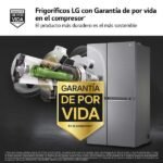 Frigorífico americano - LG GSLV71PZTD, No Frost, 179 cm, 635 l, DoorCooling+™, ThinQ™, Inox antihuellas - Imagen 12